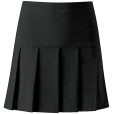 Girls Skirt Charleston Pleated Black (Junior)